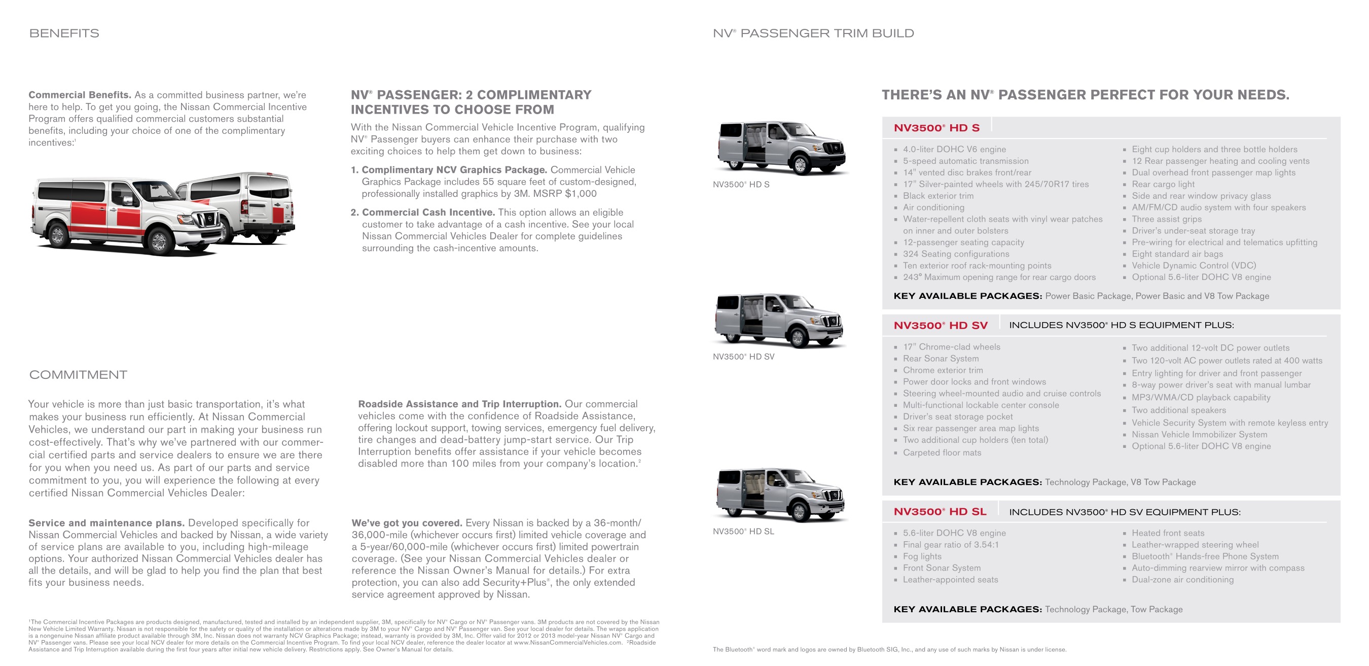 2013 Nissan NV Passenger Brochure Page 4